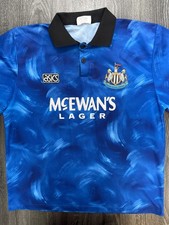 Original Asics Newcastle United 1993/1994 Away Shirt Mens Extra Large