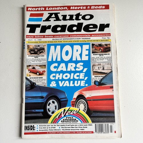 Auto trader magazine july 1993 - auto,