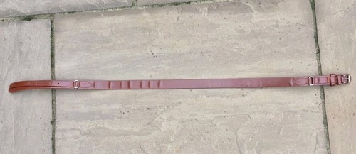 Woodville leather backed belt - backed,
