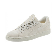 Puma studded suede men - suede, white