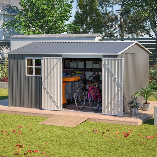 X10 metal outdoor storage - 12'x10',