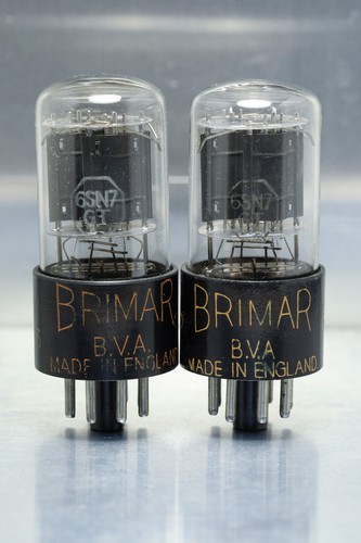 Brimar 6sn7gt valves tubes - brimar,