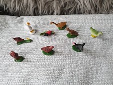 Kids Figures Birds toys small bundle 9 each