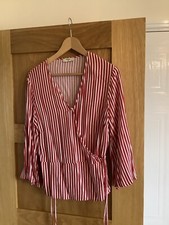 MATALAN wrap around ladies top, size 14, used