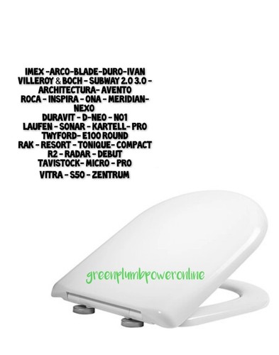 Soft close seat - soft, replacement