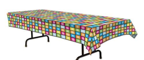 Disco lights tablecloth - lights,