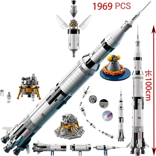 1969 pieces apollo saturn - 1969,