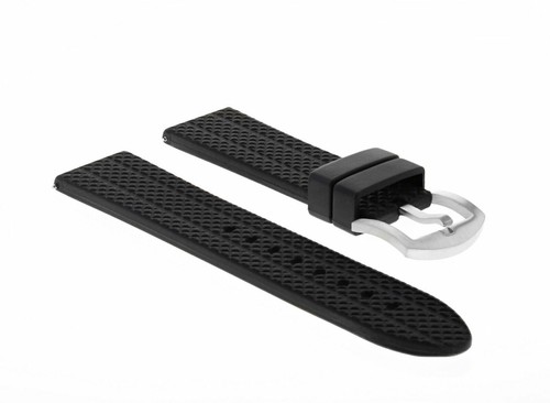 22mm silicone rubber diver - 22mm,