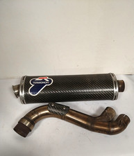 TERMIGNONI DUCATI MONSTER S2R 1000 OEM CARBON BACK PART EXHAUST MUFFLER '02-05