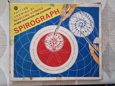 Spirograph Original 1960s Spirograph Toy Game With Instructions Denys Fisher