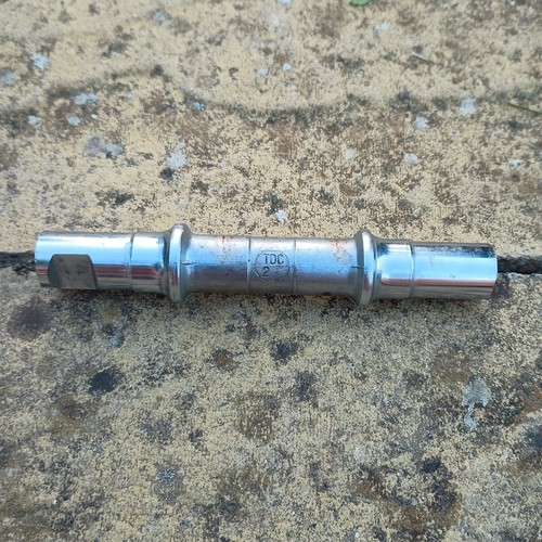 Vintage bicycle crank spindle - bicycle,
