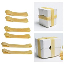 2 Pieces Elastic Rubber