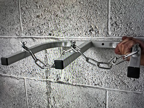 Twin oxygen cylinder - twin, wall