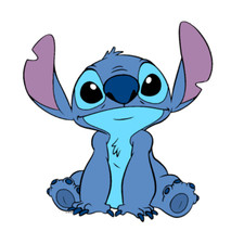 Edible Stitch Cake topper cake