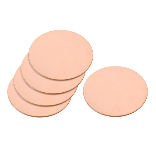 Solid pure copper discs - pure,