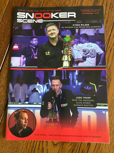 Snooker scene magazine - scene,