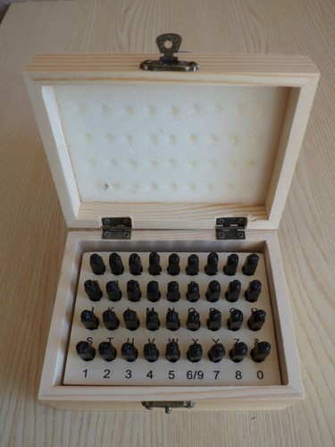 3mm letter number - pc,