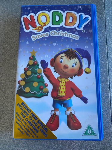 Noddy saves christmas vhs - noddy,
