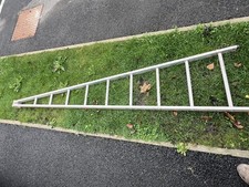 2.0M / 6`SINGLE ALUMINIUM WINDOW CLEANERS / CLEANING LADDER WITH GLAZING BLOCK