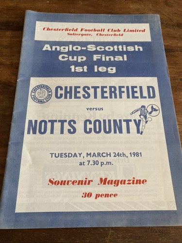 Chesterfield notts county - notts,