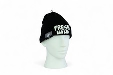 Fresh Ego Kid Heritage Knit Beanie Hat / Black Ivory / RRP £24