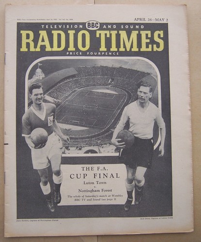 Radio times 1959 cup - radio, times/1959/fa