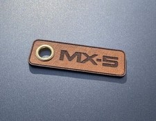 Mazda MX-5 Leather Keyring -