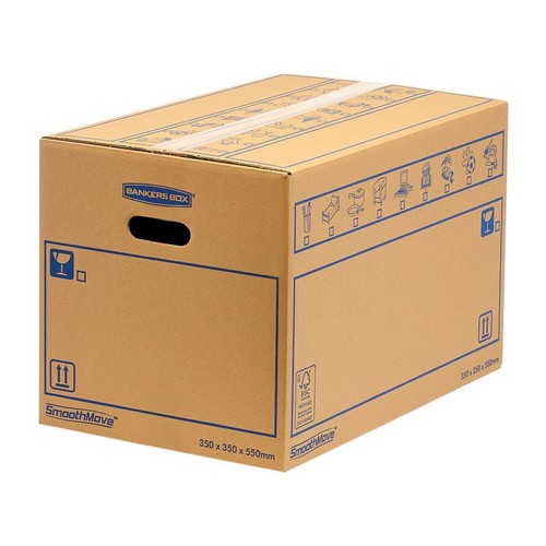 Cardboard moving boxes bankers - boxes,