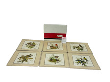 Pimpernel Place Mats x 6 Songbirds Design Boxed Vintage Charity Listing
