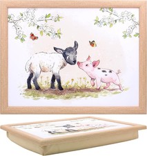 Lamb & Piglet Lap Tray