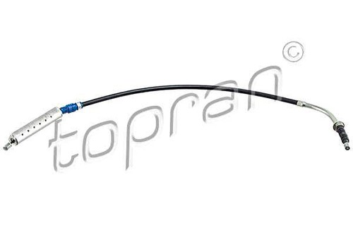 Left rear parking brake cable - rear,