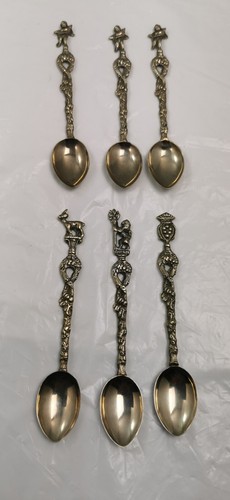 Dessert spoons 3d - 6,
