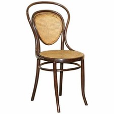 STAMPED CIRCA 1890 J&J JACOB & JOSEF KOHN BENTWOOD BERGERE ARMCHAIR PART SUITE