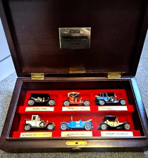 Match box Model Vintage Cars Unique Display Case Old Toy Retro Classic Limousine