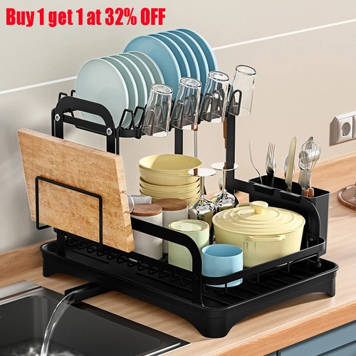 Dish drainer rack kitchen - dish, sink