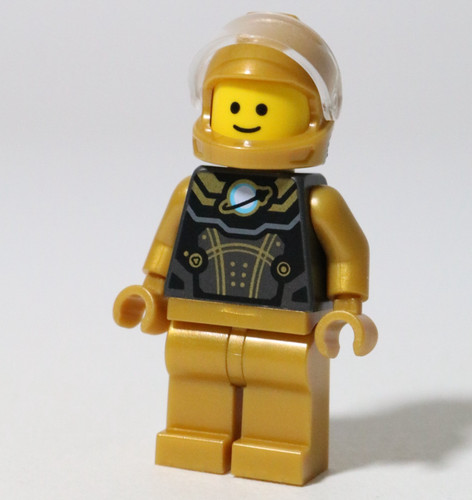 New lego gold - gold, spaceman