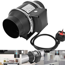 4" 100mm Quiet Inline