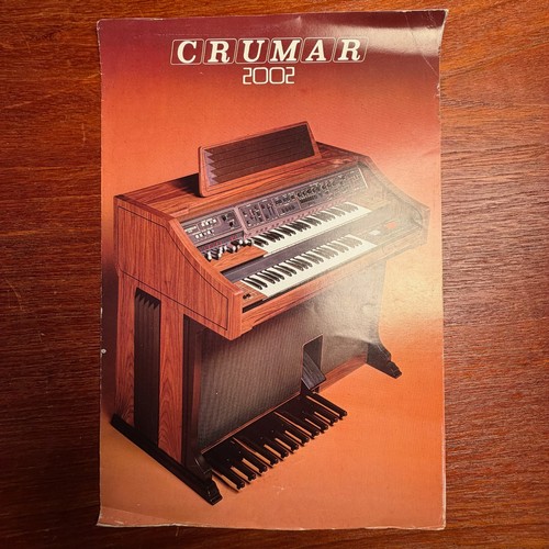 Vintage crumar 2002 organ - vintage,