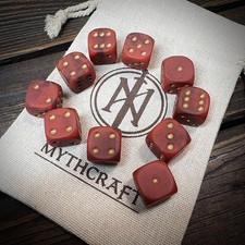 Blood Letter D6 Rounded Dice