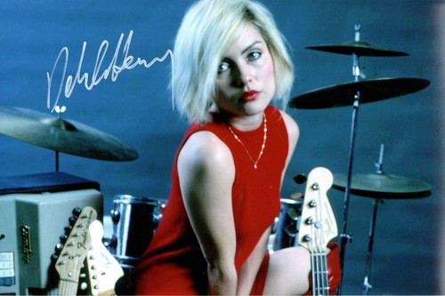 Debbie harry blondie signed - harry,