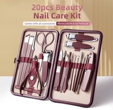 20pcs manicure set stainless - manicure,