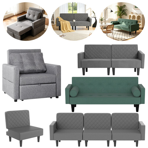 Modular fabric sofa - sofa, bed