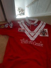 salford reds shirt large home