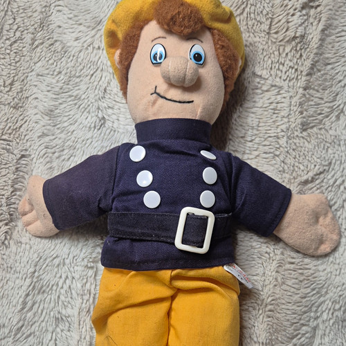 Fireman sam plush doll - sam,