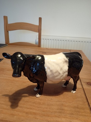 Beswick belted galloway cow - beswick,