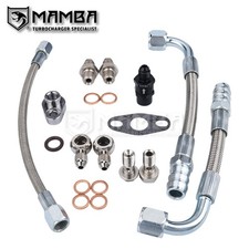 Honda Civic Type-R K20C FK2 FK8 TD04HLXB Ball Bearing Turbo Oil & Water Line Kit