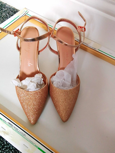New look rose gold glitter - new,