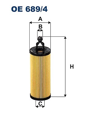 Oil filter filtron 689 4 - oil, oe