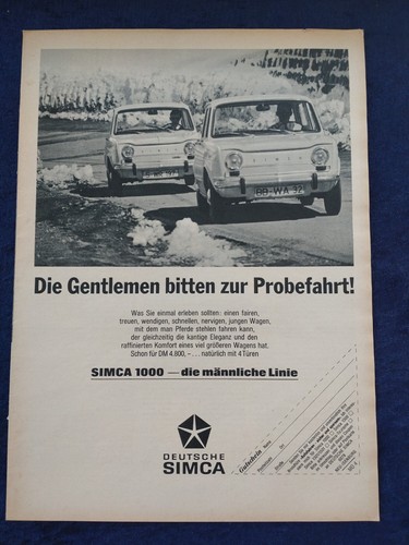 Simca 1000 original - simca,