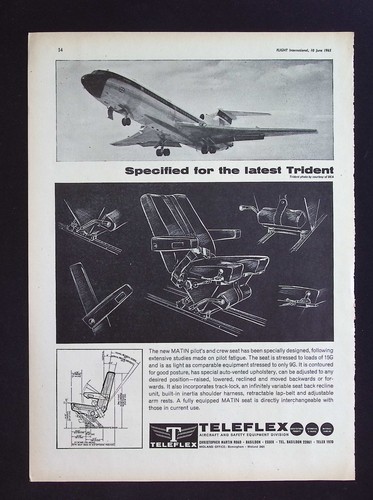 Original 1965 advert - 1965, teleflex